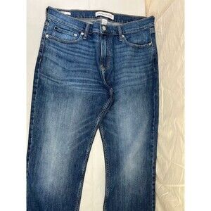 Calvin Klein CK Men's Straight Droit Blue Jeans Size 33x30 $160 Never‎ Worn